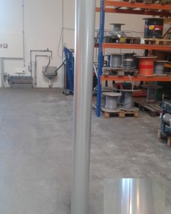 Pipe 150x2000 2.0mm galv. M&M